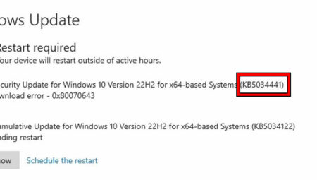 Windows 10’a KB5034441 Güncelleştirmesi Yüklenemedi Sorunu Nasıl Düzeltilir?
