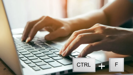 ‘Ctrl + F’ Kısayolunun Çalışmaması Sorunu Nasıl Giderilir